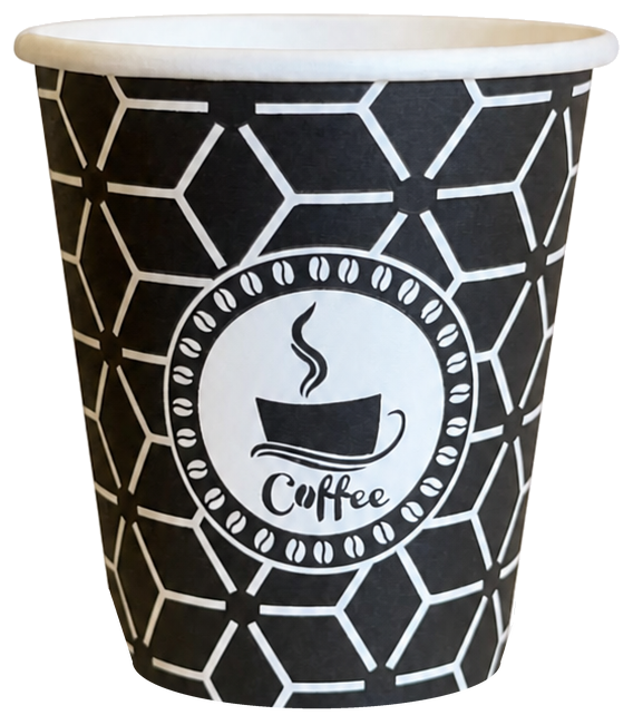 8 oz baskılı karton bardak